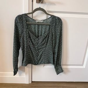Abercrombie floral blouse